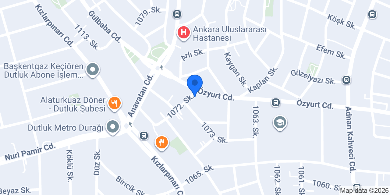 Svc kuru temizleme konumu