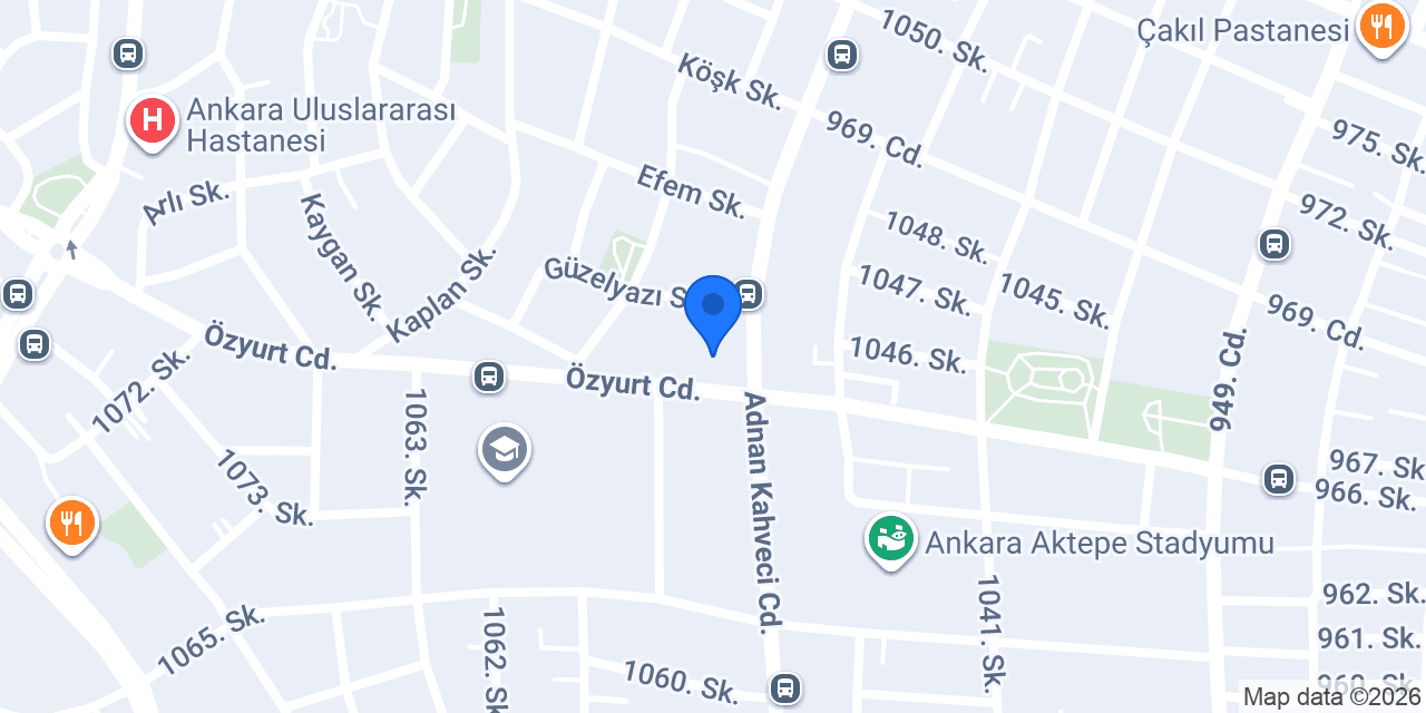Cihan Elektrik konumu