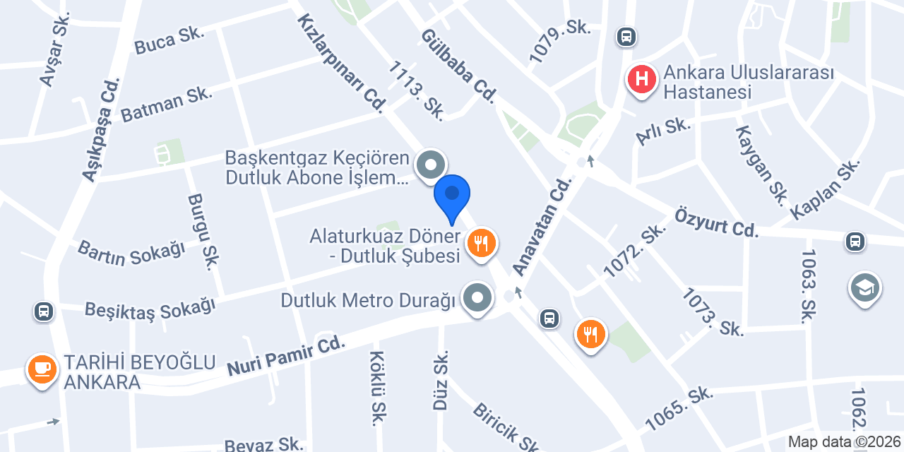Cebeci Yapı konumu