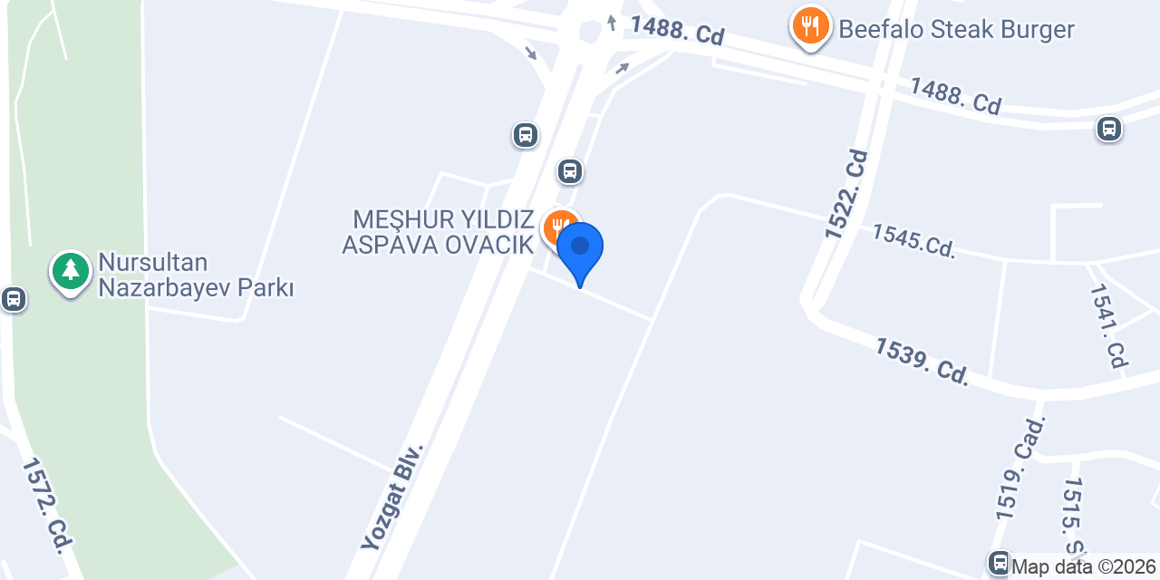 Beyaz Şato Anaokulu konumu