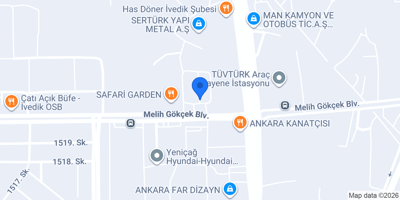 Yağdıran Ticaret konumu
