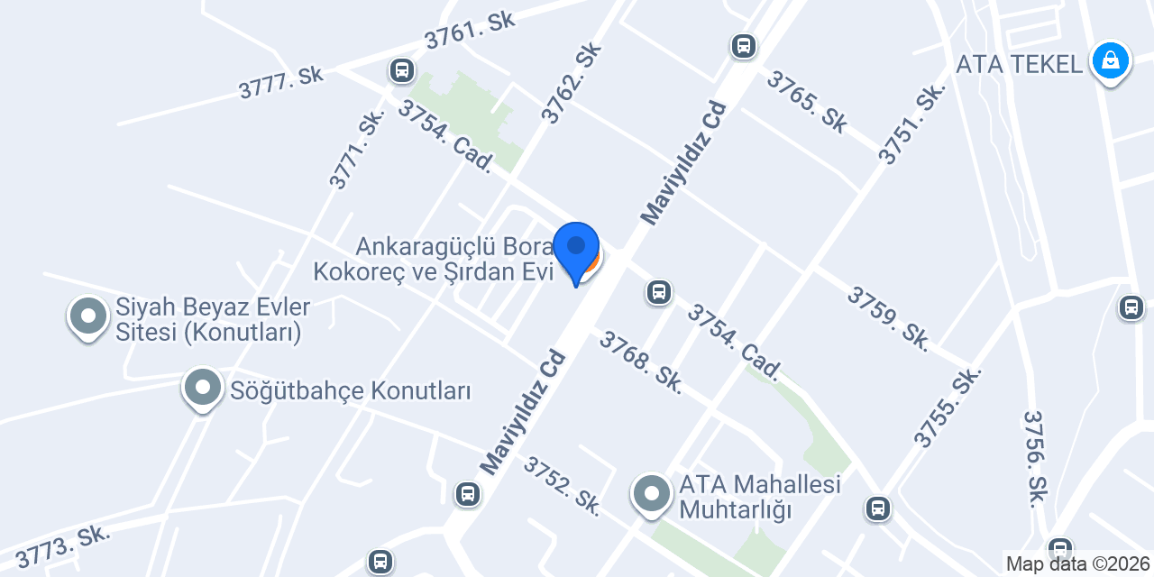 DAMAT Erkek Kuaförü konumu