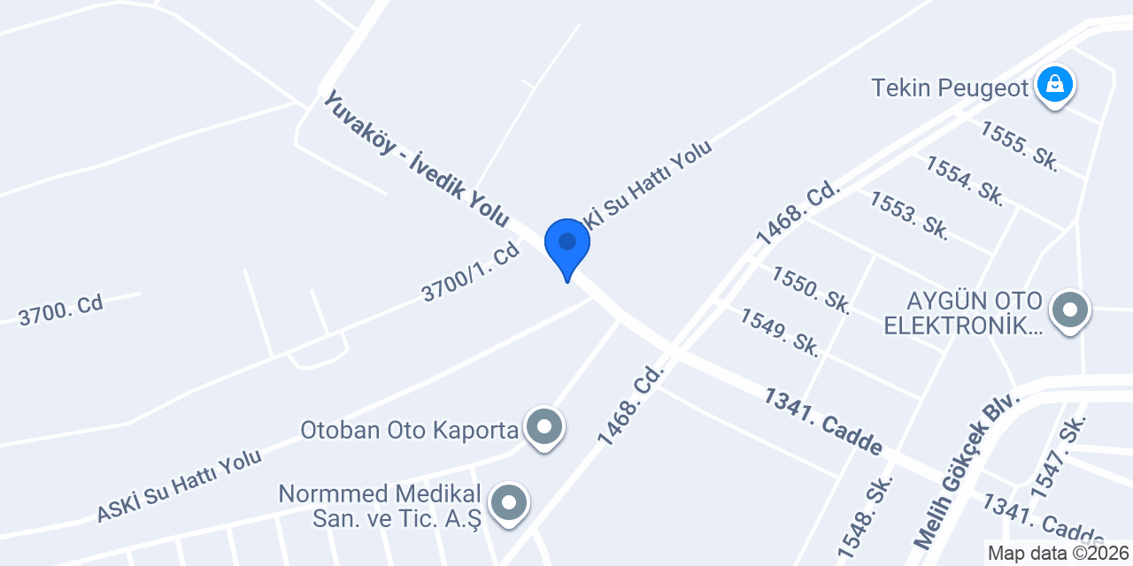 İvedik kent taksi konumu