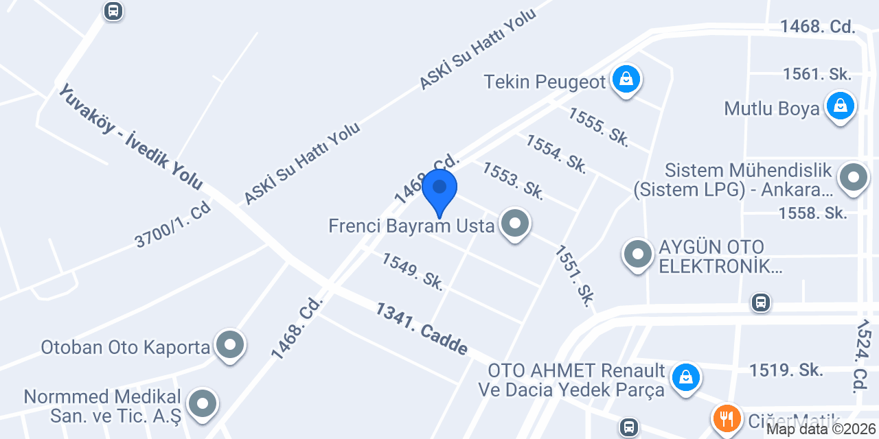 Akyol Metal konumu