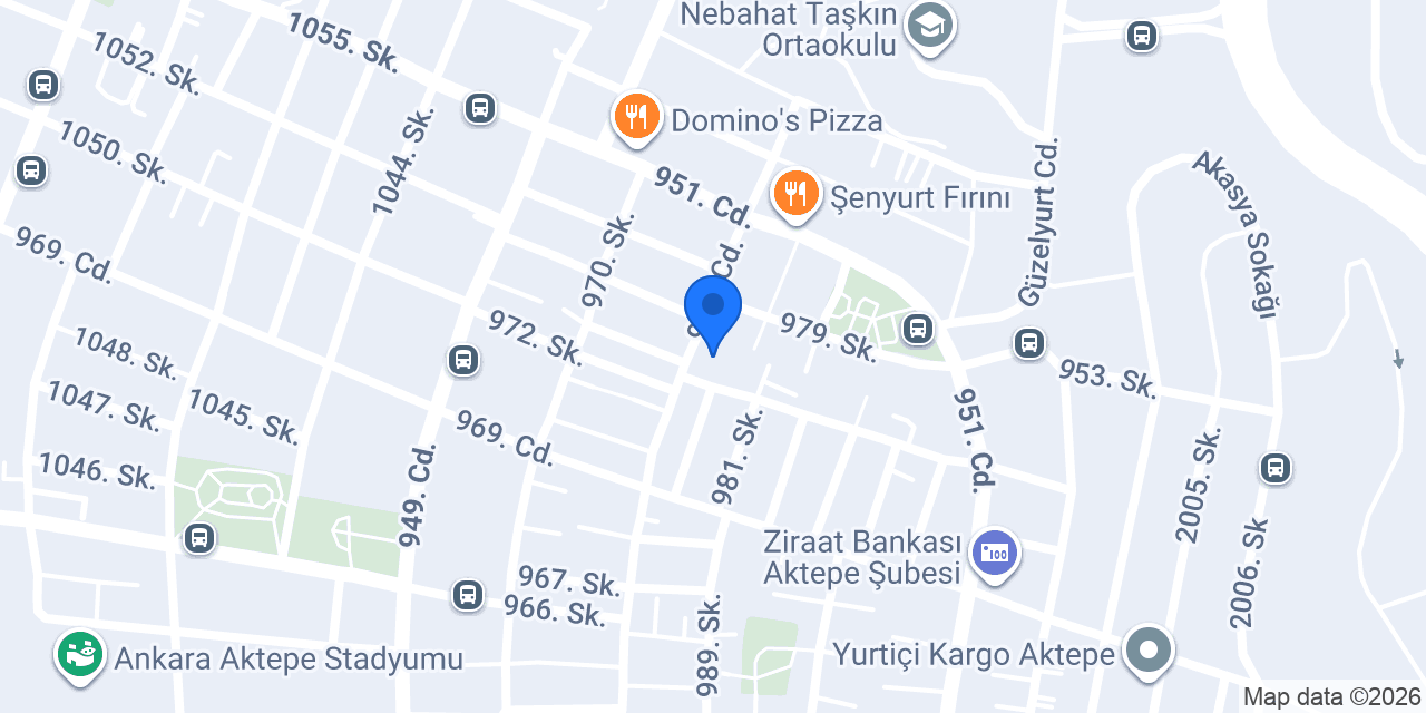 Güven Mobilya konumu