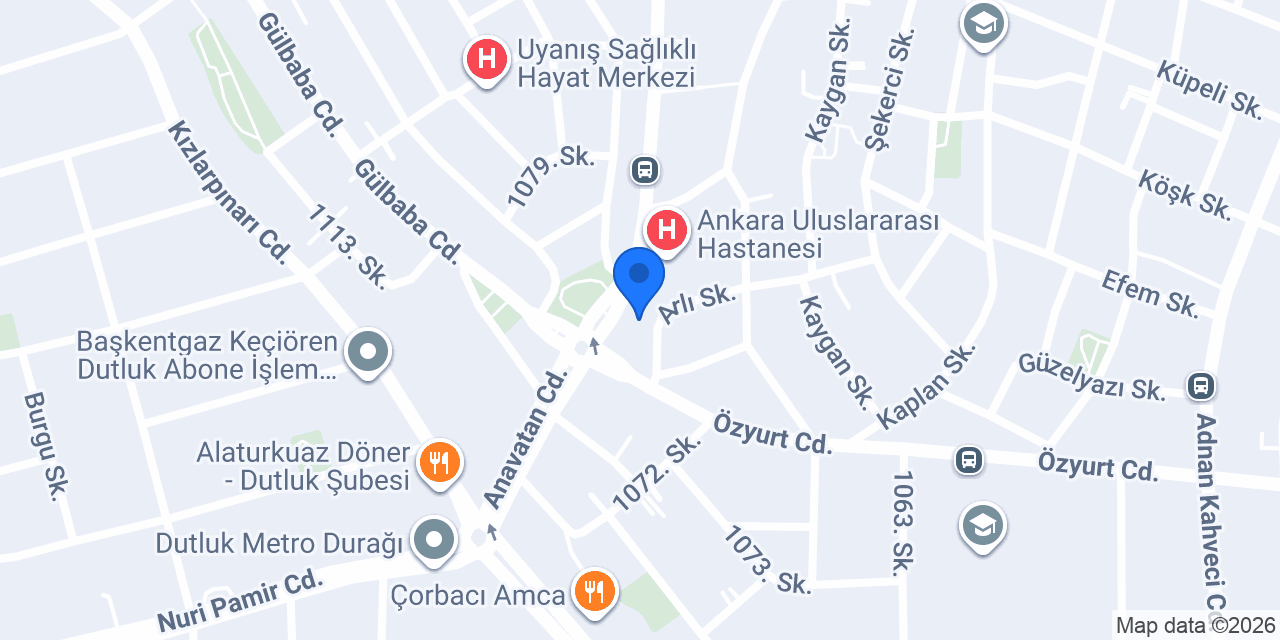 Taşpınar AVM Uyanış Şubesi konumu