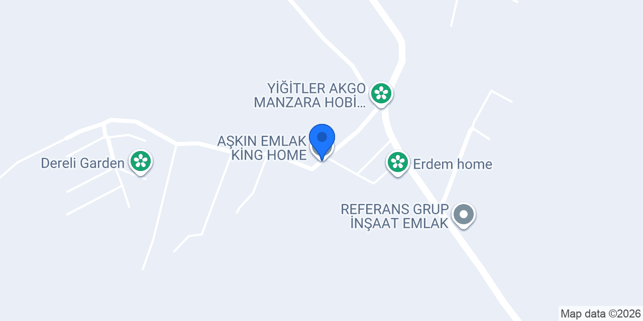 AŞKIN EMLAK KİNG HOME konumu