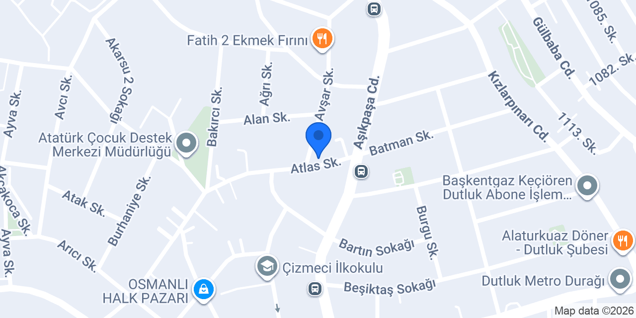 Onur Market konumu