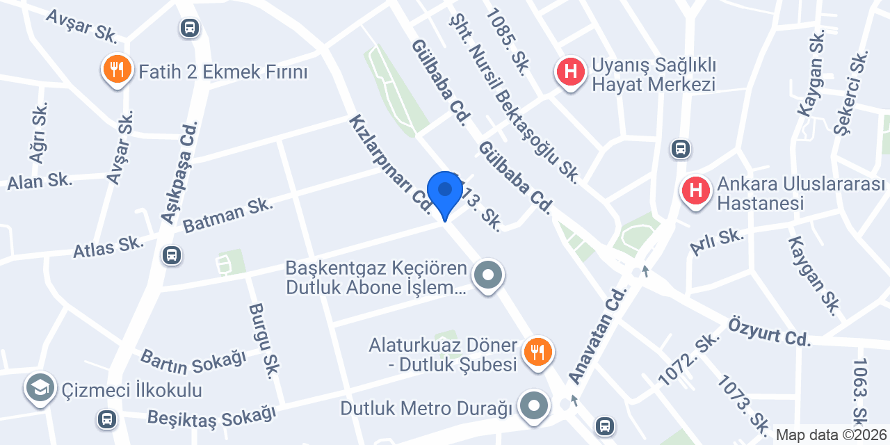 Bağlarbaşı cajuntime konumu