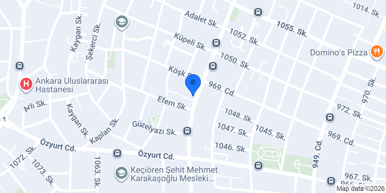 Ercan Bay Kuaförü konumu