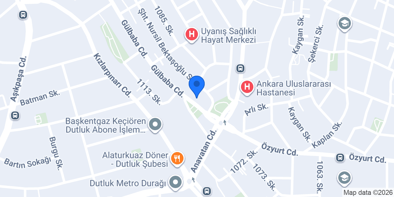 Hatça Bacı pide kebap konumu
