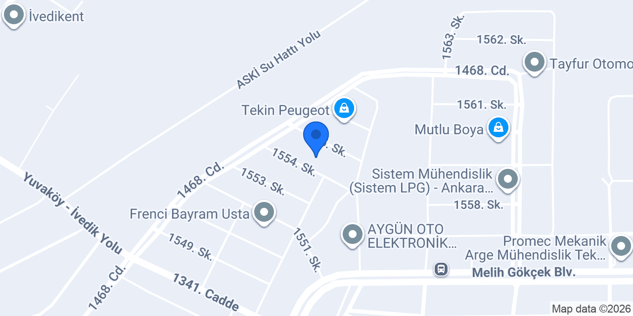 Melissa Kozmetik ve Temizlik Mamülleri San. ve Tic.Ltd.Şti. konumu