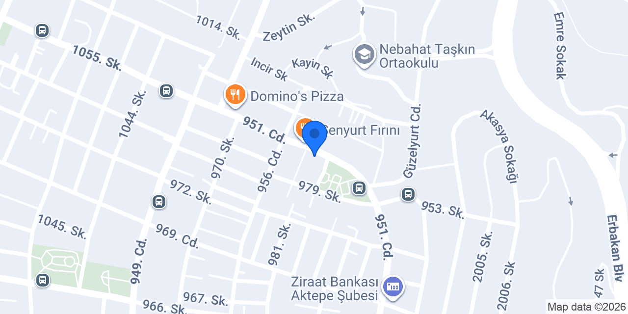 Seda Bayan kuaförü konumu