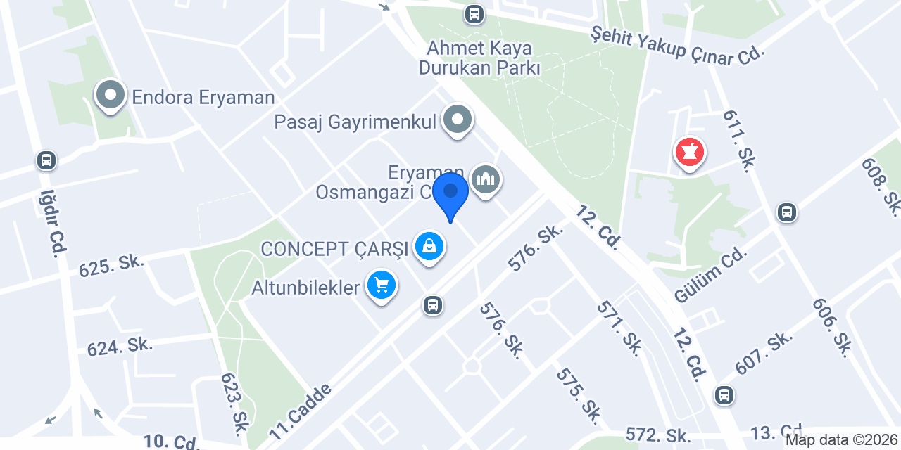 Turkuaz Oto Yıkama & Lastik Değişimi &Balans & Lastik Otel &Tamir & Detailing & Yol Yardım konumu