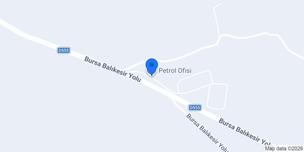 Petrol Ofisi konumu