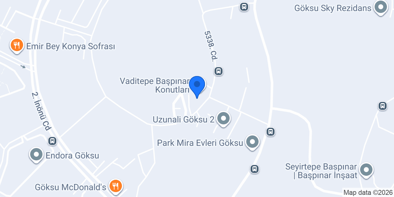 Göksu Eczanesi konumu