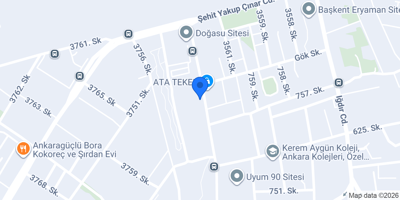 Ada Loft Eryaman konumu