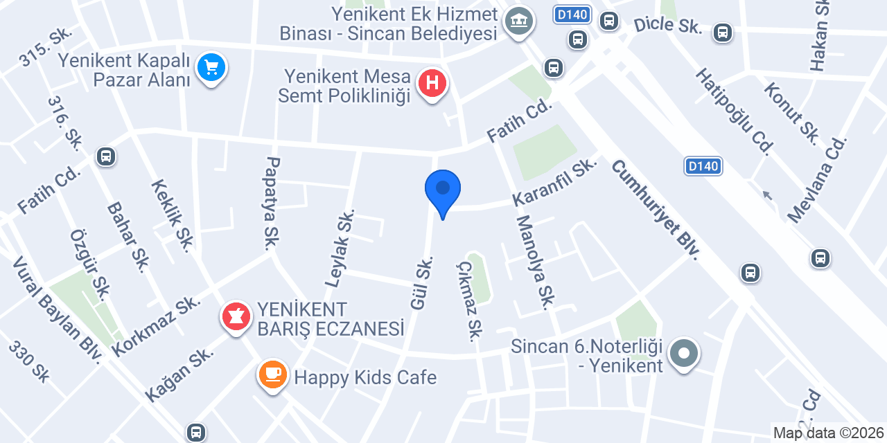 Ye Beni Piknik konumu