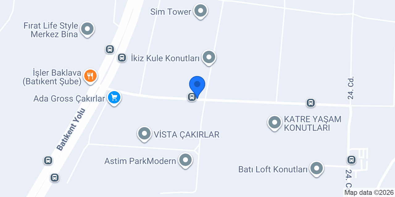 ÇAKIRLAR BEGÜM ECZANESİ konumu