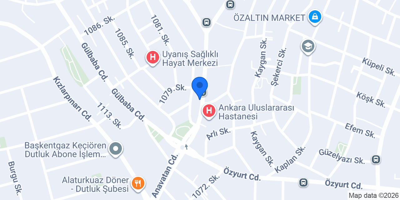 Özel Dutluk Seviye Kişisel Gelişim Kursu konumu