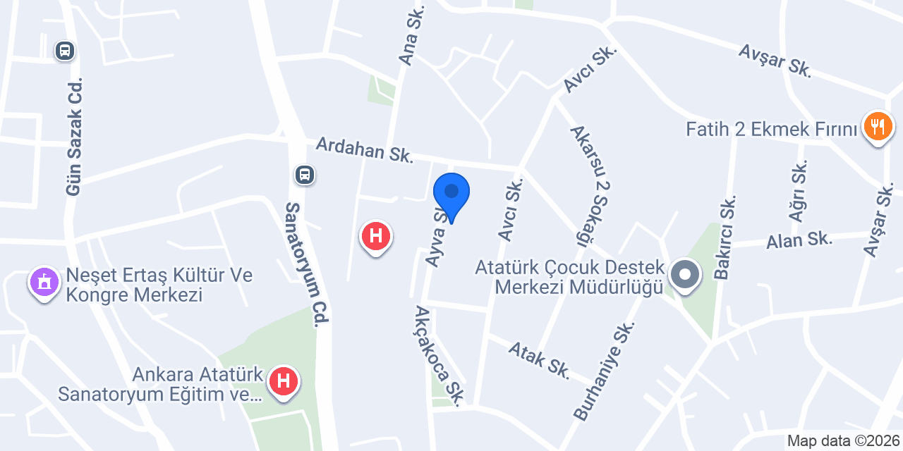 Begüm Anaokulu konumu