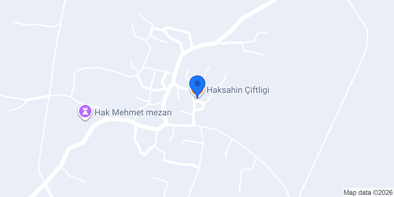 Haksahin Çiftligi konumu