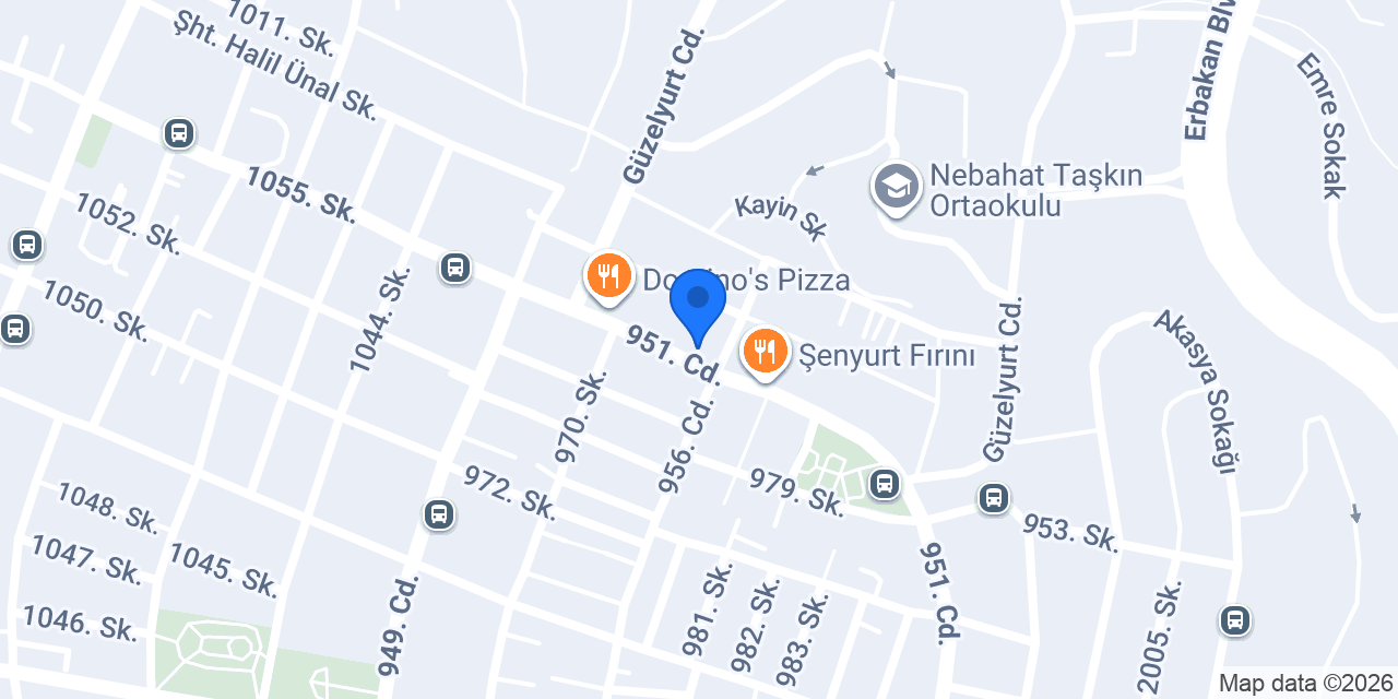 Maydonoz Döner Aktepe konumu