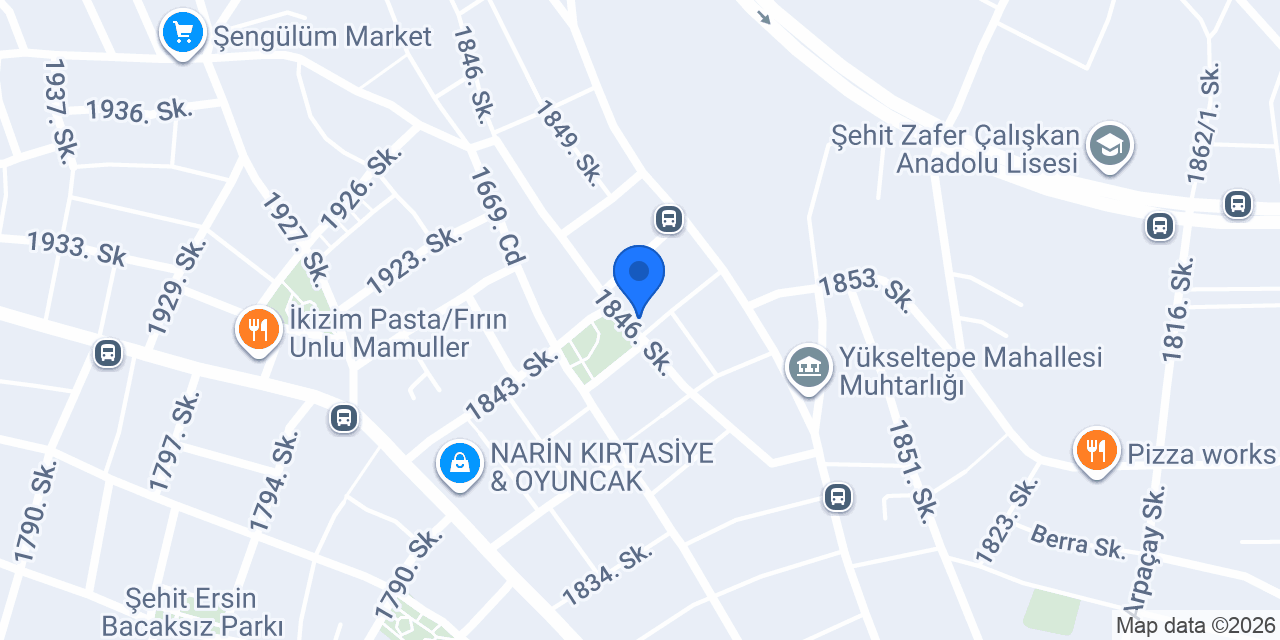 Yöntem Group Sigorta Ankara Şubesi konumu