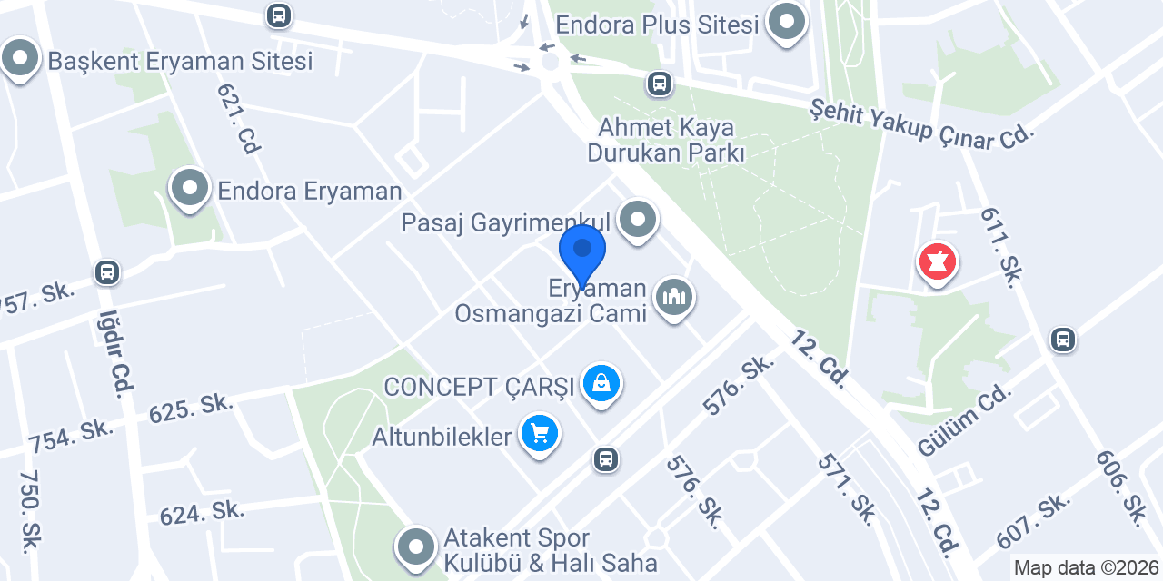 Demirhan Emlak konumu