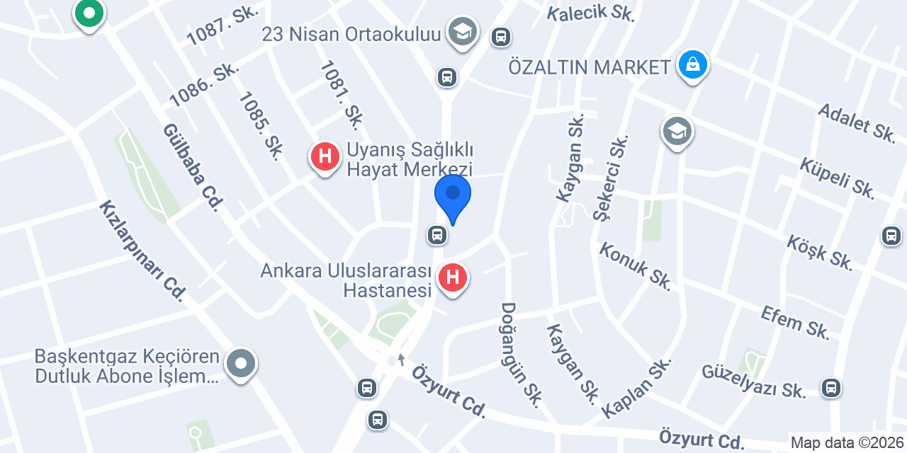 Dutluk Veteriner Kliniği konumu
