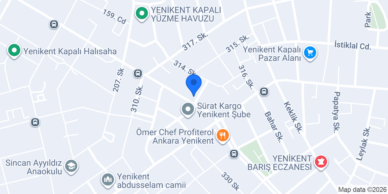 Liya Mobilya konumu