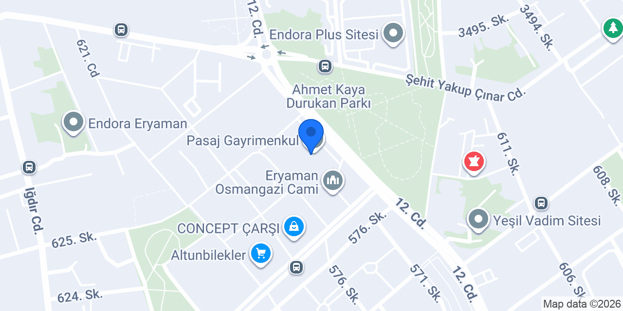 Pasaj Gayrimenkul konumu