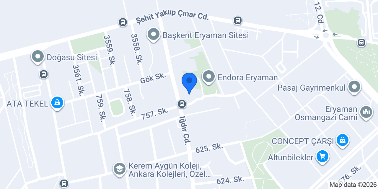 Ankara Beton Silme konumu