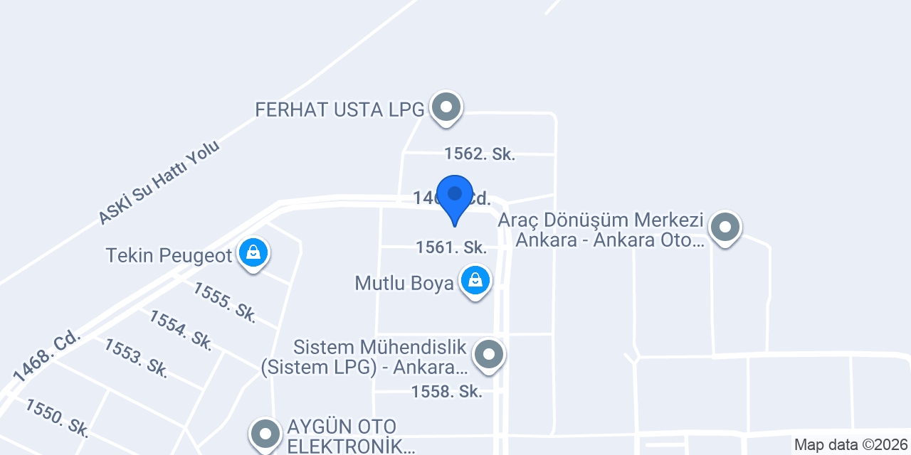 İvedik Ford konumu