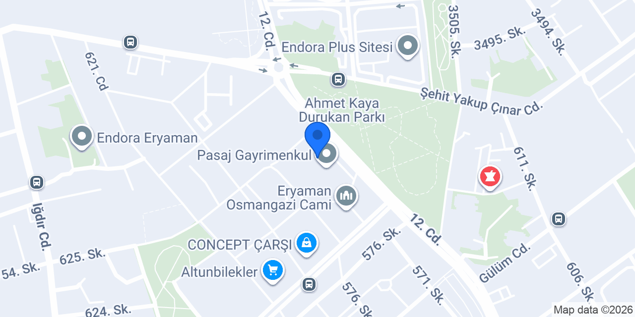 Kraliyet kasap konumu