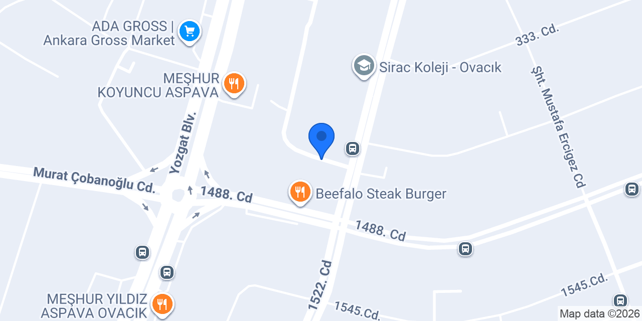 Berlin Döner House konumu