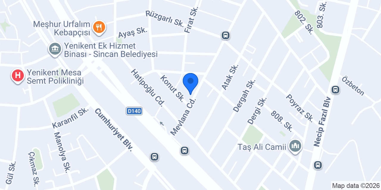 Ebru Ekinci Eczanesi konumu
