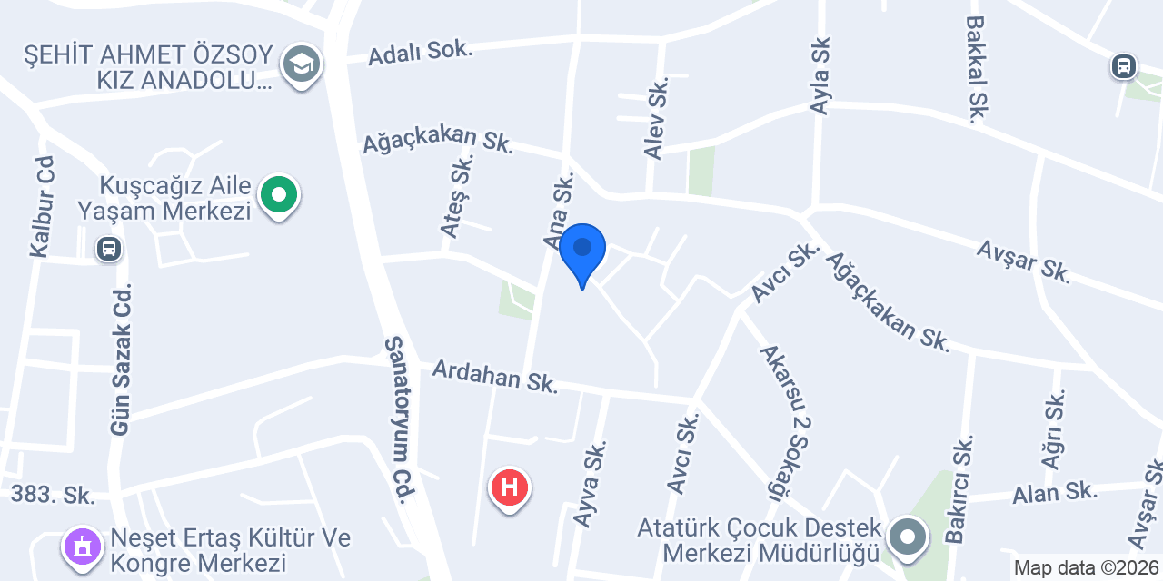 Restore Unlu Mamüller konumu