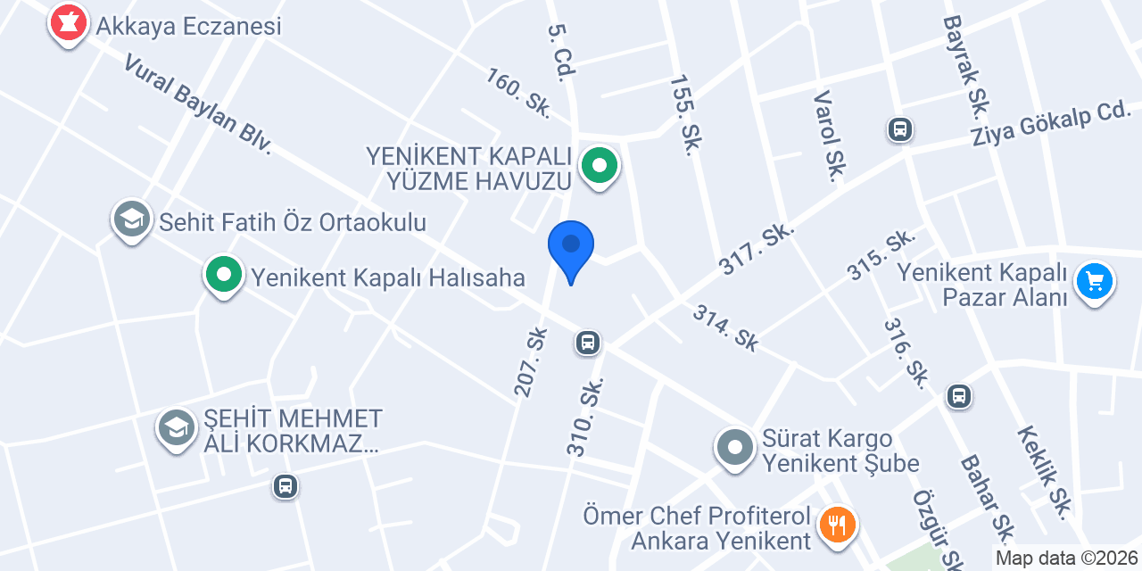 AKTİF MOBİLYA konumu