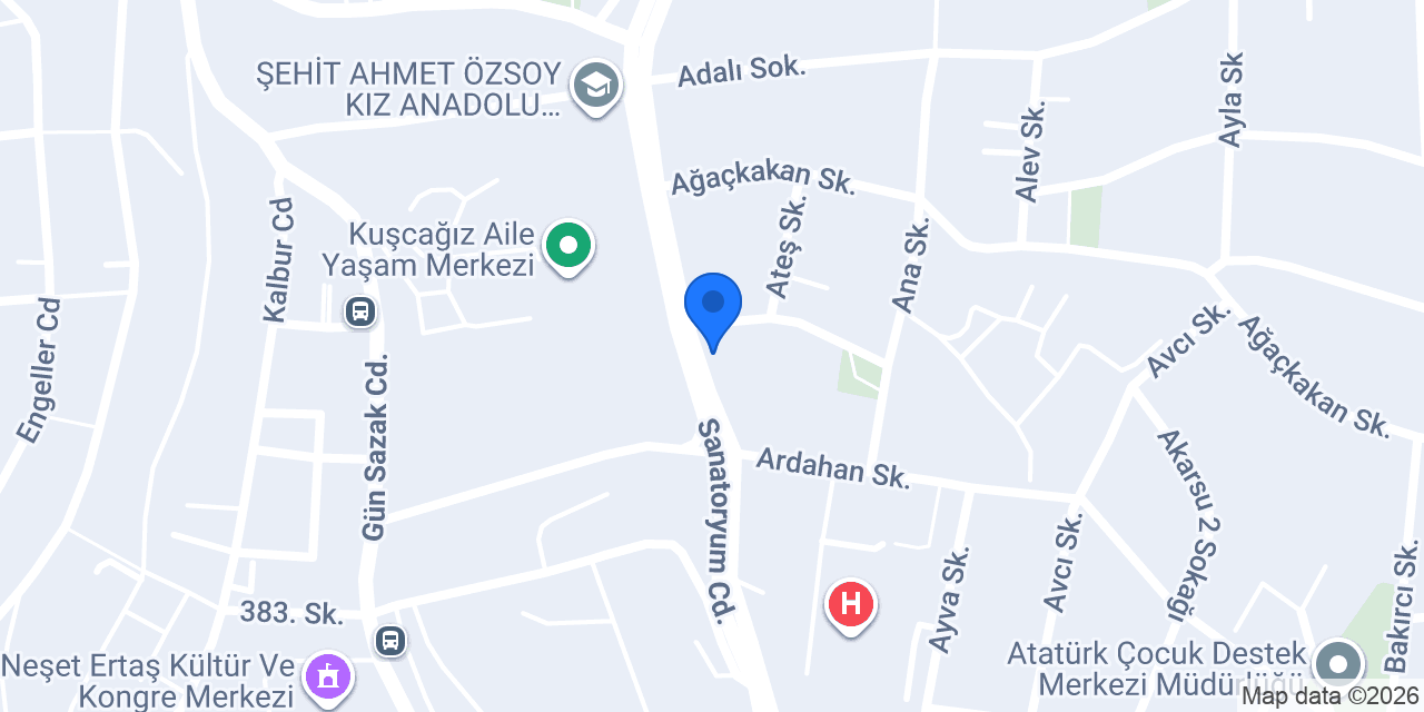 Dayı Kürek Lahmacun (Keçiören) konumu