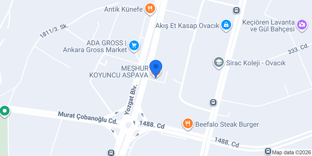 MEŞHUR KOYUNCU ASPAVA konumu