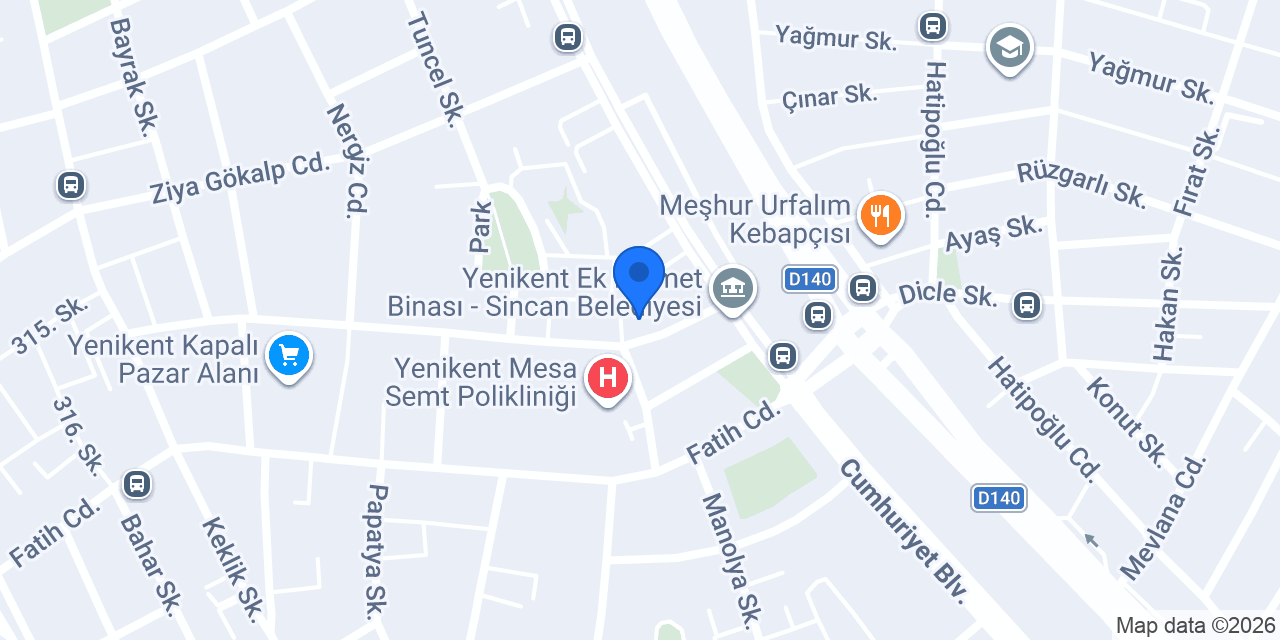 damla kır pidesi konumu