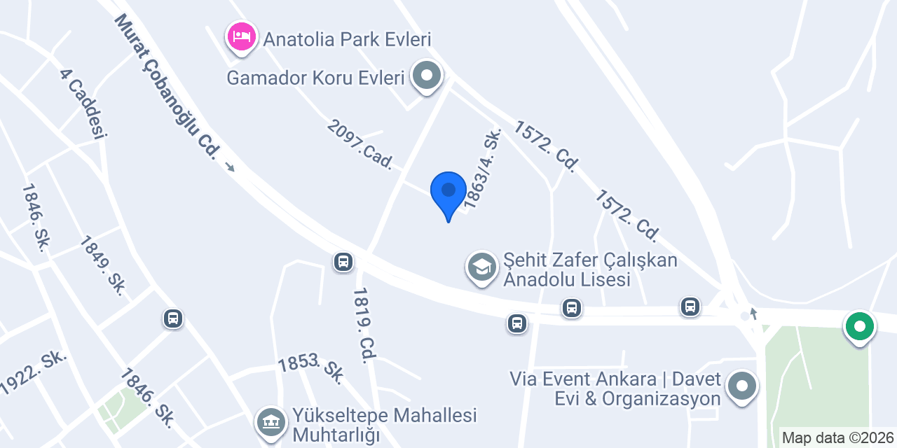 Keçiören Şehit Bayram Kavcı Ortaokulu konumu