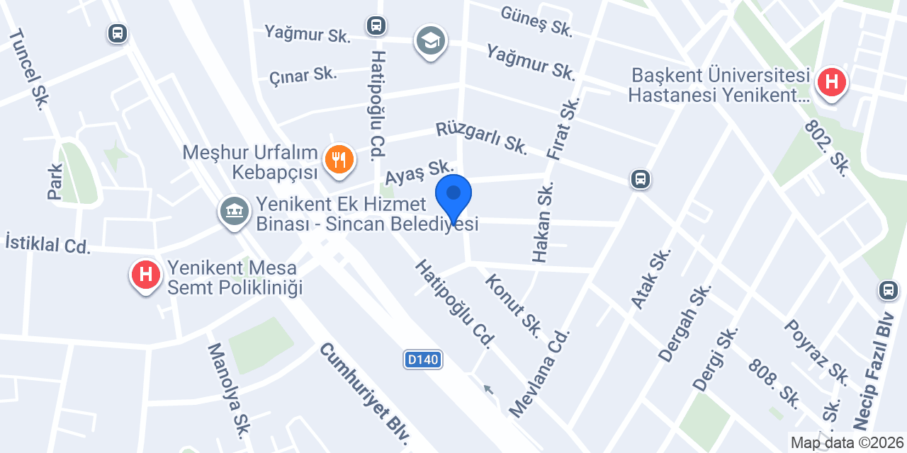 YENİKENT SINAV İLERİ KURS konumu