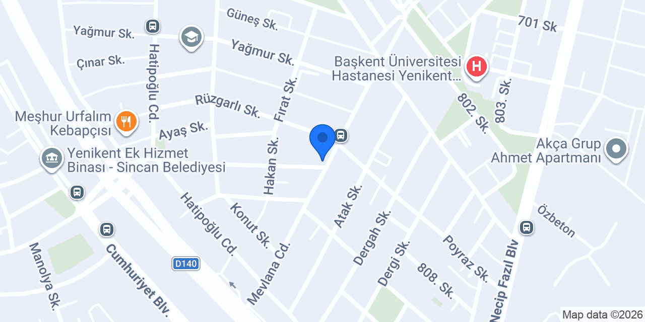 YENİKENT YAĞIZ ÇİÇEKÇİLİK konumu