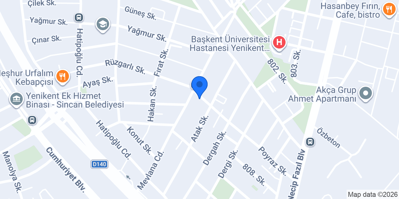 Dry kent kurutemizleme konumu