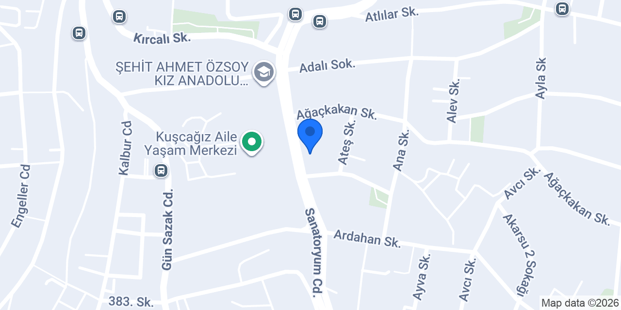Anadolu çiçek tasarım konumu