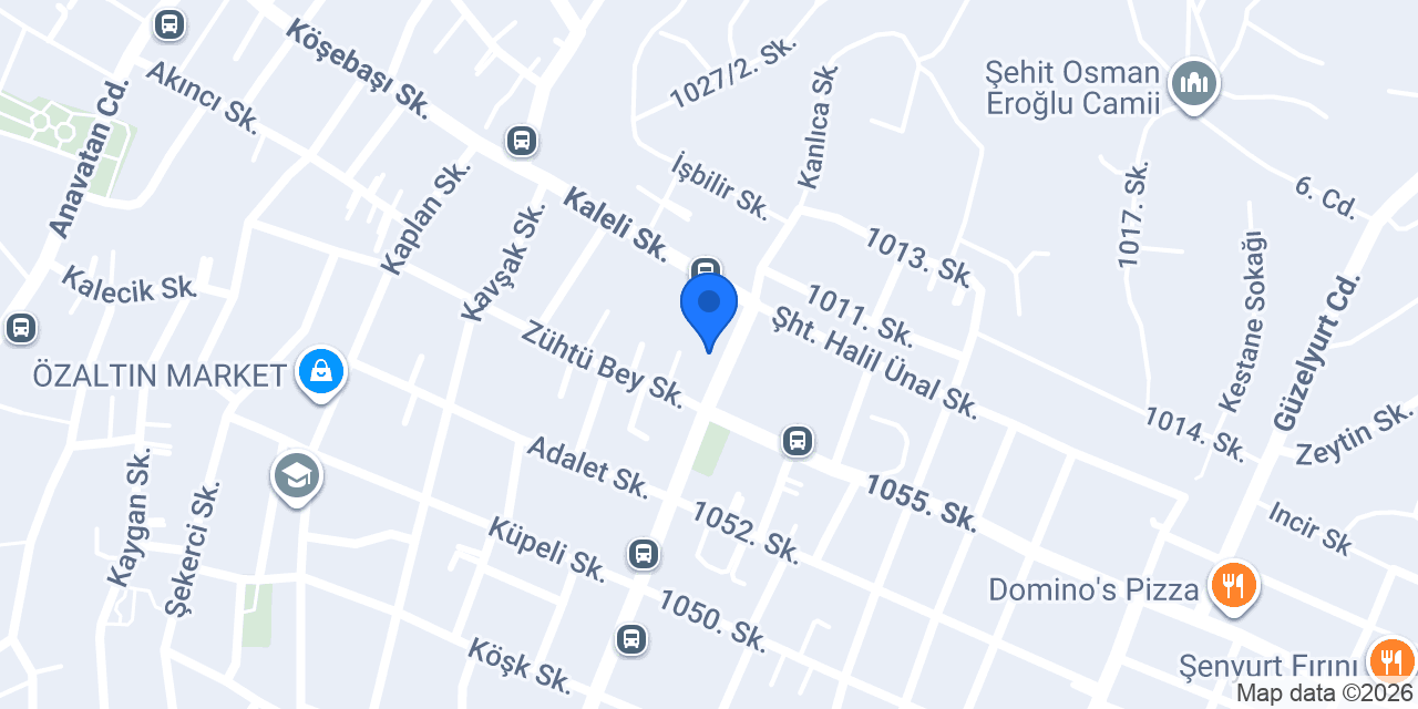 Esat Turizm konumu
