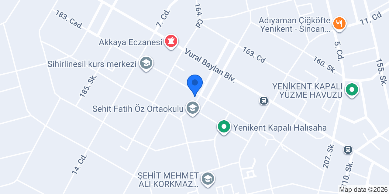 Cihan saç tasarım merkezi konumu