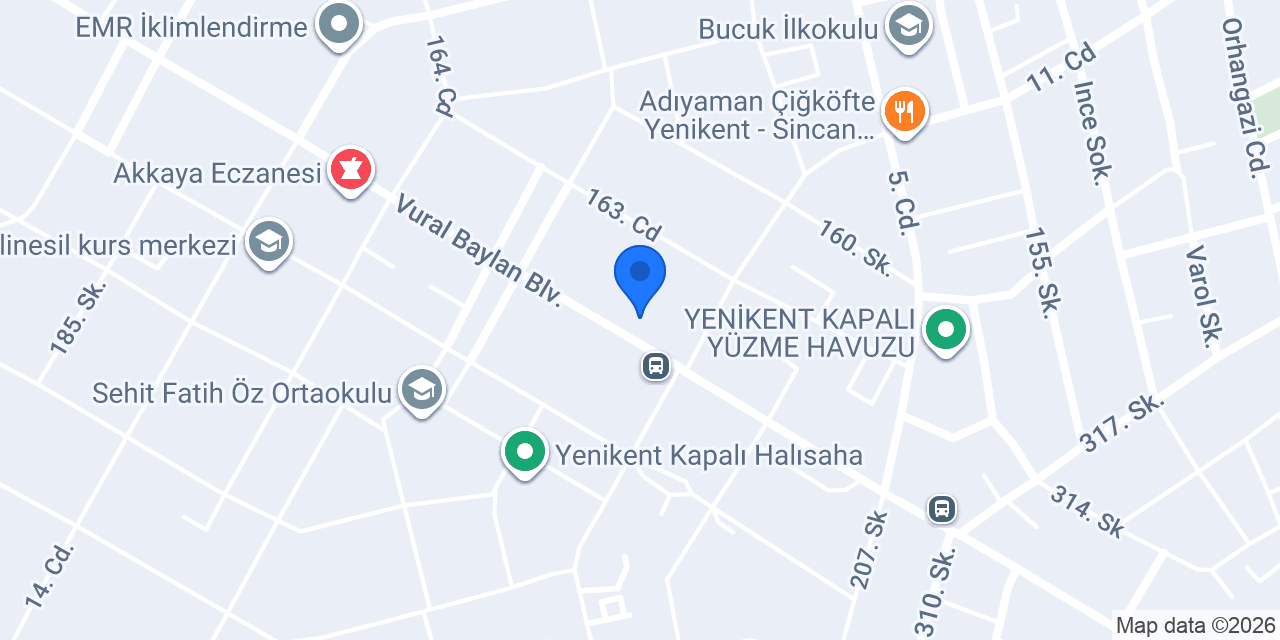 ÇOKLU YAPI MARKET konumu